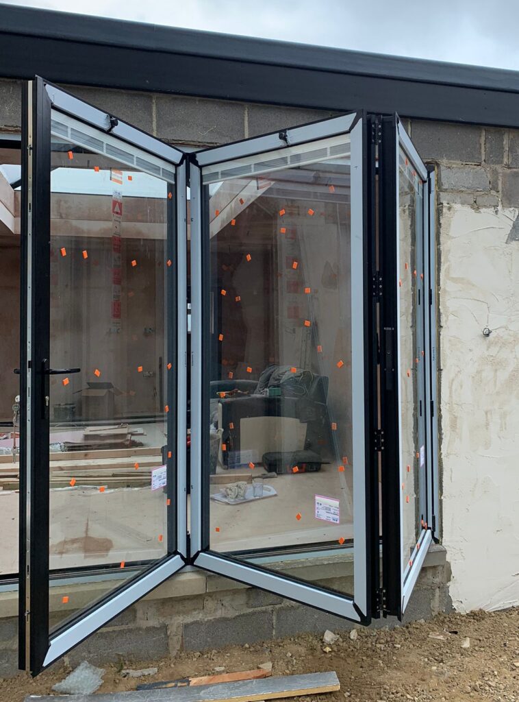 Open Bifold Doors